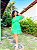 VESTIDO MANDA PRINCESA -G-CURTO- VERÃO-VERDE -VISCOSE / ELASTANO - Imagem 3