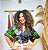 CROPPED MAYSA-  COLEÇÃO - ALTO VERÃO-COLORIDO - Imagem 1
