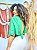 CROPPED MAYSA-  COLEÇÃO - ALTO VERÃO-VERDE - Imagem 2