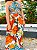 VESTIDO ISADORA- ALTO VERÃO - LARANJA -VISCOSE PRÉ LAVADO - Imagem 4