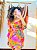 CONJUNTO LASTEX ESTAMPADO -CURTO - VERÃO  -ROSA- CREPE - Imagem 3