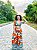 CROPPED  LORETA- ALTO VERÃO -LARANJA -VISCOSE PRÉ LAVADO - Imagem 1