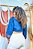 CROPPED GABRIELA - ALTO VERÃO - AZUL MARINHO-VISCOSE PRÉ LAVADO - Imagem 2