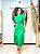 VESTIDO AMÁLIA - ITÁLIA-VERDE- VISCOSE 70% LINHO 30% - Imagem 3