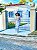 VESTIDO LUZ - ITÁLIA - AZUL-FLUITY POLIAMIDA - Imagem 7