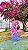 CONJUNTO LIDIA ESTAMPADO-FLUIDI-ROSA E AZUL- TAMANHO - ÚNICO - Imagem 3