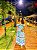 VESTIDO ITÁLIA-  COLEÇÃO - ESTAÇÕES -AZUL - Imagem 1