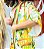 KIMONO  - COLEÇÃO SALVADOR E  SEUS ENCANTOS -BAIANA- VISCOSE PRÉ LAVADO - Imagem 2