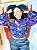 BLUSA BOTÕES - TROPICAL VIBRANTE -ESTAMPADO - VISCOSE PRÉ LAVADO - Imagem 6