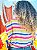BLUSA BOTÕES - TROPICAL VIBRANTE -ESTAMPADO - VISCOSE PRÉ LAVADO - Imagem 4