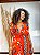 VESTIDO PRISCILLA- ESTAÇÕES-LARANJA-VISCOSE PRÉ LAVADO ,GRAMADURA 140 - Imagem 1