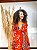 VESTIDO PRISCILLA- ESTAÇÕES-LARANJA-VISCOSE PRÉ LAVADO ,GRAMADURA 140 - Imagem 2
