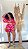CONJUNTO PAULA - ESTAÇÕES-PINK -VISCOSE PRÉ LAVADO ,GRAMADURA 140 - Imagem 3