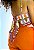 BLUSA PRISCILLA- ESTAÇÕES-LARANJA -VISCOSE PRÉ LAVADO ,GRAMADURA 140 - Imagem 2