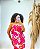 VESTIDO CARLA- ESTAÇÕES-ROSA-VISCOSE PRÉ LAVADO ,GRAMADURA 140 - Imagem 4