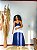 VESTIDO BICOLOR - OUTONO-LINHO - AZUL - Imagem 3