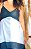 VESTIDO BICOLOR - OUTONO-LINHO - PRETO - Imagem 3