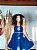 VESTIDO BEATRIZ -CURTO - OUTONO-LINHO TOPÁZIO - AZUL - Imagem 1