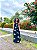 VESTIDO CORDÃO- OUTONO-CREPE BORDADO- PRETO - Imagem 1
