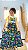 VESTIDO CAMISA - FLORA BRASILEIRA-VISCOSE PRÉ LAVADO - Imagem 3