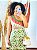 VESTIDO THAYNARA- CIDADE DOS AZULEJOS -FLUITY - VERDE - Imagem 2