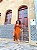 VESTIDO DIANA  - BOHO CHIC-MARROM- VISCOSE PRÉ LAVADO - Imagem 1