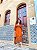 VESTIDO DIANA  - BOHO CHIC-MARROM- VISCOSE PRÉ LAVADO - Imagem 6