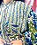 CAMISA BOTÕES-VERDE - BOHO CHIC-VISCOSE PRÉ LAVADA G260 - Imagem 4