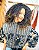 CAMISA BOTÕES-PRETO - BOHO CHIC-VISCOSE PRÉ LAVADA G260 - Imagem 3
