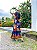VESTIDO AMÁLIA - BOHO - AZUL-VISCOSE PRÉ LAVADO - Imagem 2