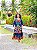 VESTIDO AMÁLIA - BOHO - AZUL-VISCOSE PRÉ LAVADO - Imagem 1