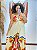 VESTIDO LÍDIA  - BOHO - BRANCO -VISCOSE PRÉ LAVADO - Imagem 3
