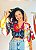 CROPPED LÍDIA  - BOHO - AZUL-VISCOSE PRÉ LAVADO - Imagem 1