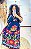 VESTIDO LUANA - BOHO -AZUL -VISCOSE PRÉ LAVADO - Imagem 7