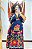 VESTIDO LUANA - BOHO -AZUL -VISCOSE PRÉ LAVADO - Imagem 3