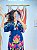 VESTIDO LUANA - BOHO -AZUL -VISCOSE PRÉ LAVADO - Imagem 2