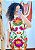 VESTIDO GOLINHA- BOHO -BRANCO -VISCOSE PRÉ LAVADO - Imagem 6