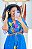 VESTIDO DIANA -PLUS SIZE- ESTAÇÕES-AZUL-VISCOSE PRÉ LAVADO ,GRAMADURA 140 - Imagem 2