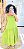 VESTIDO BATINHA - PRIMAVERA VERÃO -VERDE-VISCOSE PRÉ LAVADO ,GRAMADURA 140 - Imagem 3