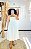 VESTIDO BATINHA - PRIMAVERA VERÃO -BRANCO -VISCOSE PRÉ LAVADO ,GRAMADURA 140 - Imagem 1