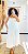 VESTIDO BATINHA - PRIMAVERA VERÃO -BRANCO -VISCOSE PRÉ LAVADO ,GRAMADURA 140 - Imagem 8