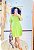 VESTIDO CAROLINE- PRIMAVERA VERÃO -VERDE-VISCOSE PRÉ LAVADO ,GRAMADURA 140 - Imagem 9