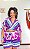 CONJUNTO PAULA - PRIMAVERA VERÃO -LILÁS -VISCOSE PRÉ LAVADO GRAMADURA 140 - Imagem 1