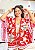 CONJUNTO LETÍCIA- PRIMAVERA VERÃO -LARANJA -VISCOSE PRÉ LAVADO ,GRAMADURA 140 - Imagem 6