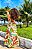 VESTIDO LÍGIA DE ALÇA- PRIMAVERA VERÃO -COLORIDO- VISCOLINHO - Imagem 4