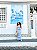 VESTIDO VITÓRIA- ALÇA- AZULEJOS - GRÉCIA- AZUL -FLUITY POLIAMIDA - Imagem 9