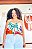 BLUSA ADRIELE  - PRAIA URBANA -OFF COM DETALHES COLORIDOS - VISCOSE PRÉ LAVADO - Imagem 1