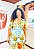 VESTIDO ELISA - AZUL - SOL DE VERÃO - VISCOSE PRÉ LAVADA - Imagem 1
