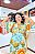 VESTIDO ELISA - AZUL - SOL DE VERÃO - VISCOSE PRÉ LAVADA - Imagem 3