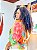 BLUSA ANGELITA - PRAIA URBANA -VERDE COM DETALHES COLORIDOS - VISCOSE PRÉ LAVADO - Imagem 3